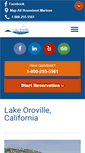 Mobile Screenshot of lakeorovillemarina.com